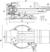 7201-0220-03 Тиски станочные чугунные поворотные пневматические с гидравлическим усилением